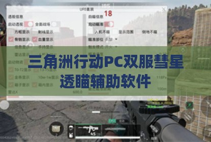 三角洲行动PC双服彗星透瞄辅助软件